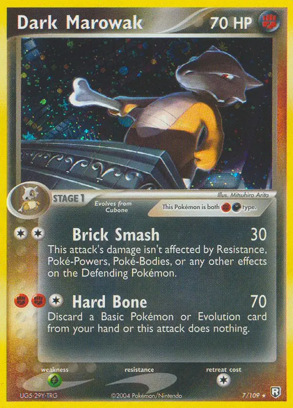 Carte Dark Marowak