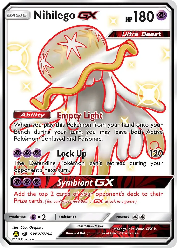 Carte Pokémon Zéroïd-GX — Destinées Occultes