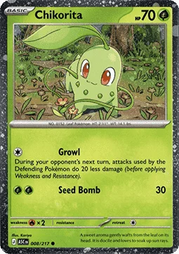 Carte Pokémon Germignon — Héros Transcendants
