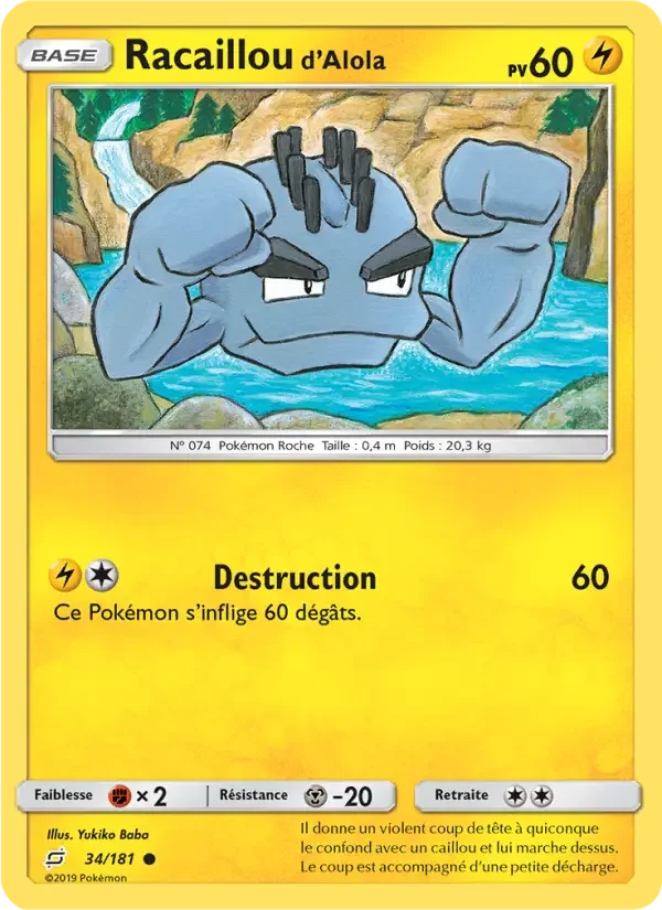 Carte Racaillou d’Alola