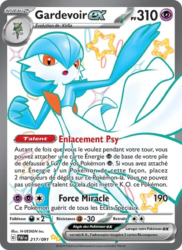 Carte Gardevoir-ex