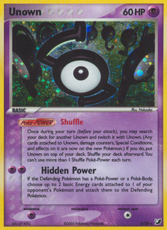 Carte Pokémon Zarbi — Forces Cachées