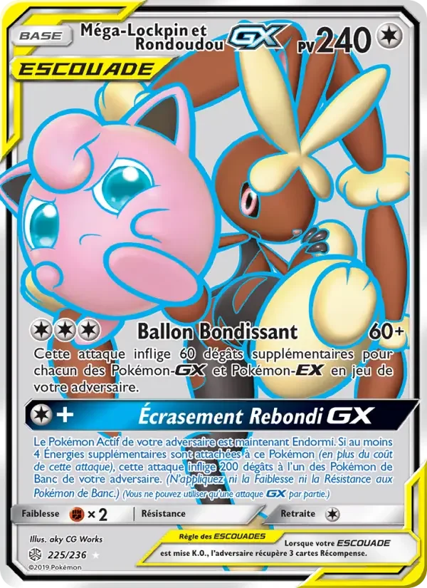 Carte Méga-Lockpin et Rondoudou GX