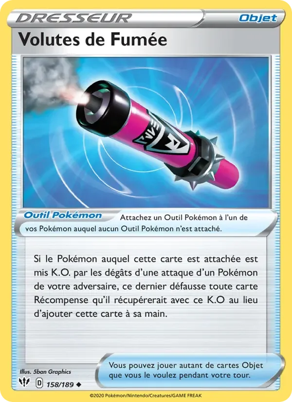 Carte Volutes de Fumée