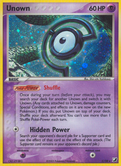 Carte Pokémon Zarbi — Forces Cachées