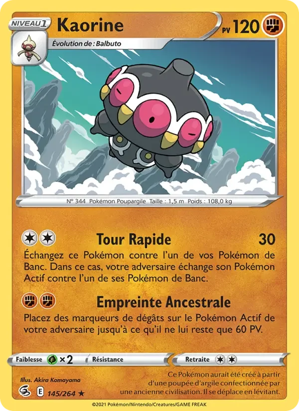 Carte Kaorine