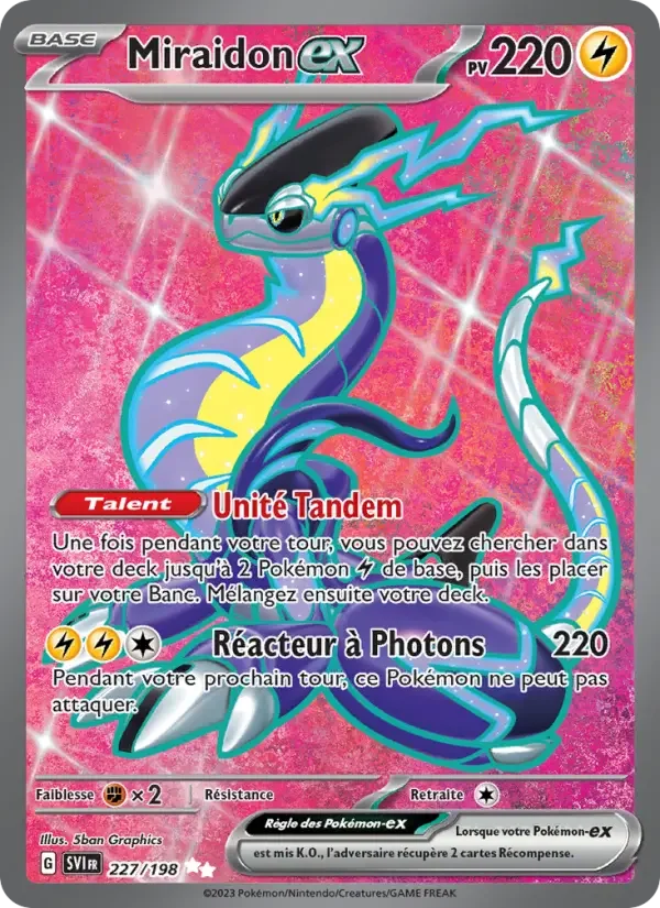 Carte Miraidon-ex