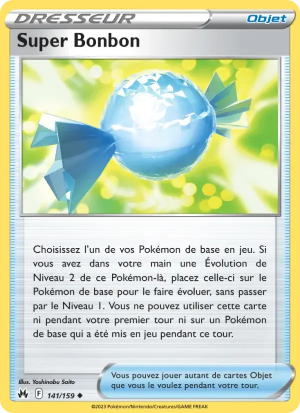 Carte Super Bonbon