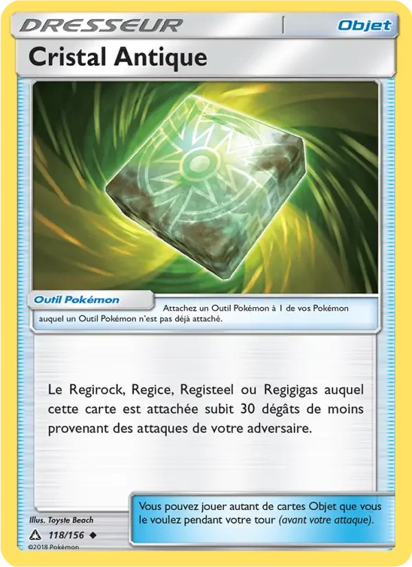 Carte Cristal Antique