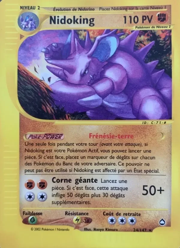 Carte Nidoking