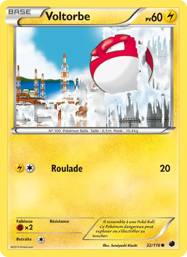 Carte Voltorbe