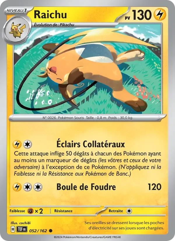 Carte Raichu
