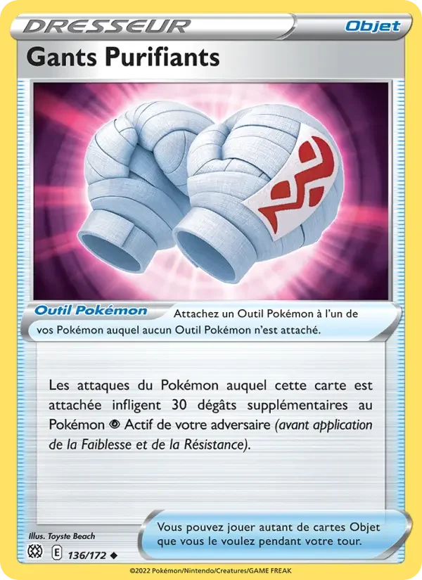 Carte Gants Purifiants