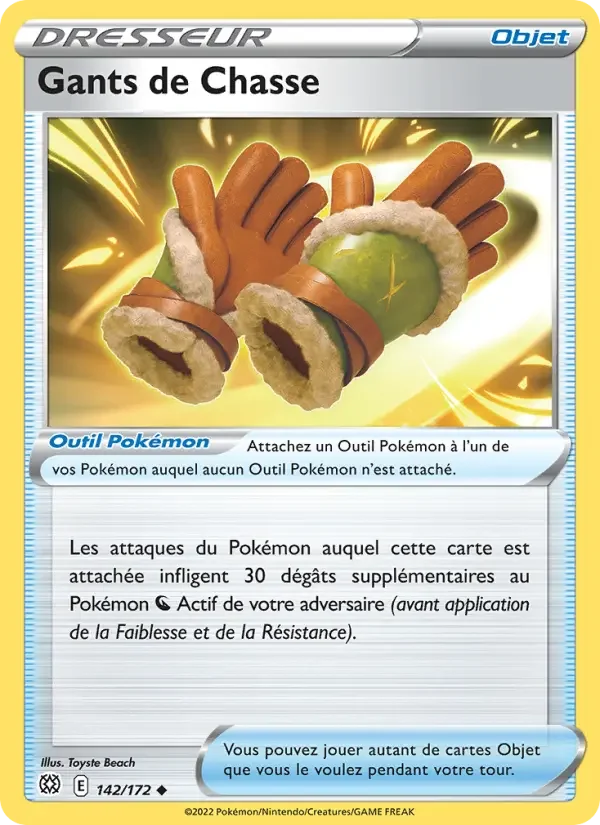 Carte Gants de Chasse