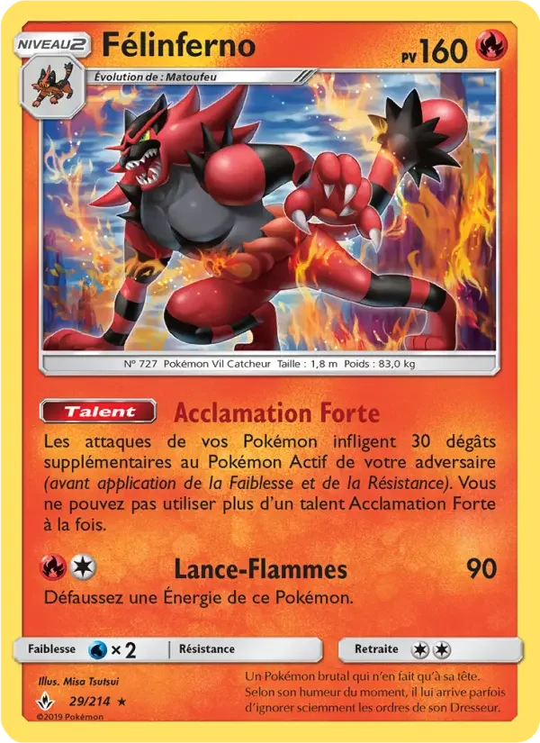 Carte Félinferno