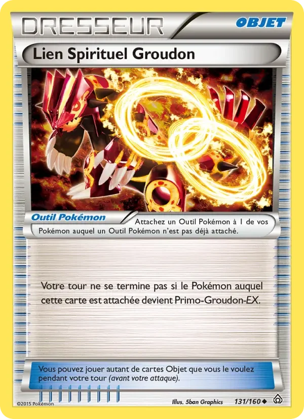 Carte Lien Spirituel Groudon