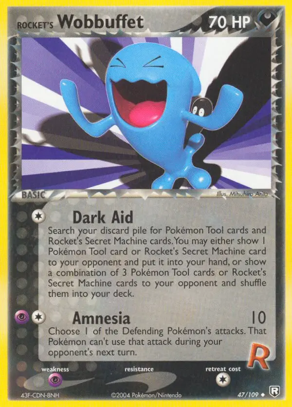 Carte Rocket's Wobbuffet