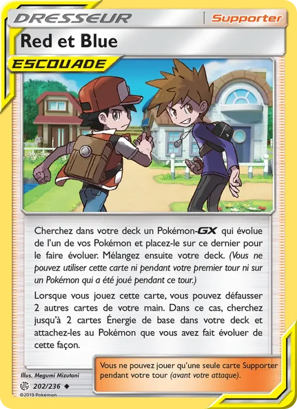 Carte Red et Blue