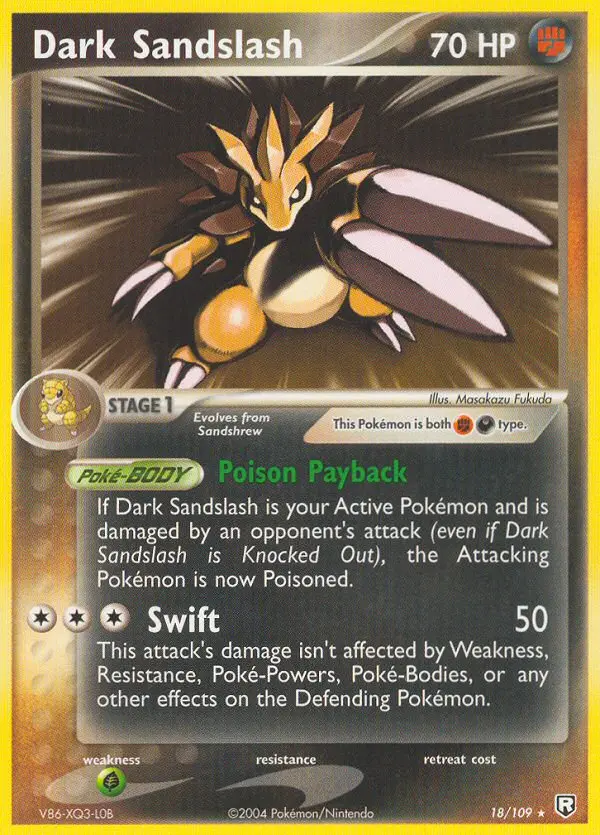 Carte Dark Sandslash