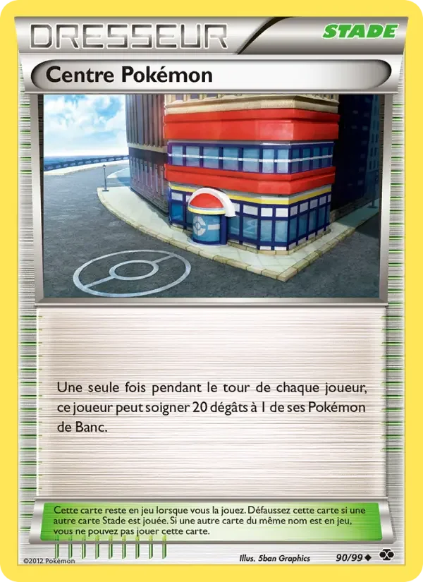 Carte Centre Pokémon