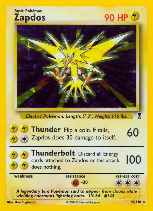 Carte Zapdos
