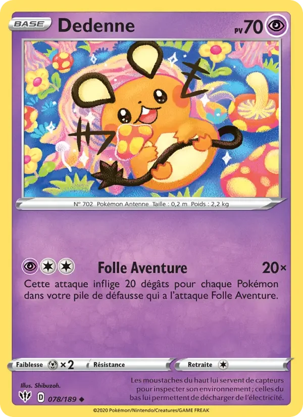 Carte Dedenne