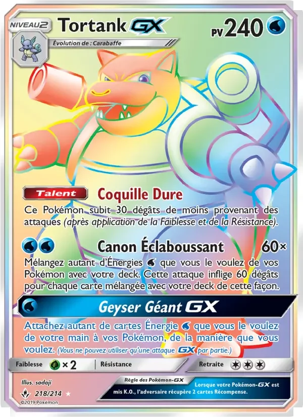 Carte Tortank GX