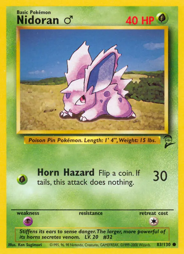Carte Nidoran ♂