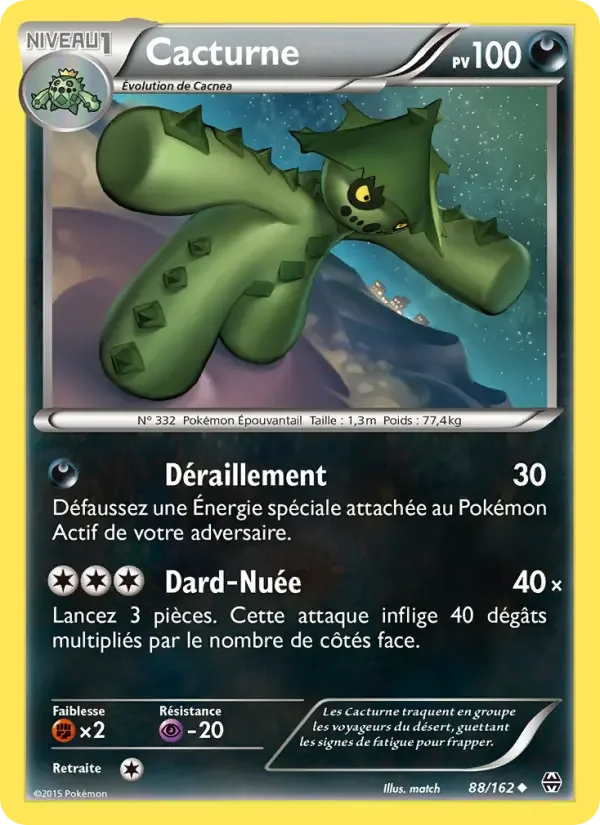 Carte Cacturne