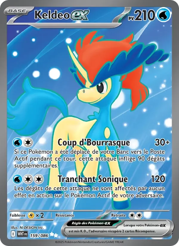 Carte Keldeo-ex