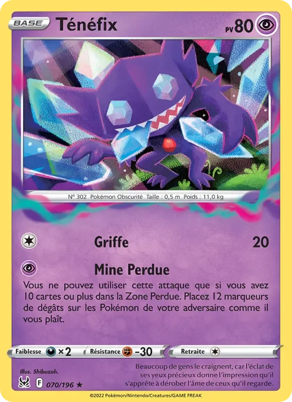 Carte Ténéfix