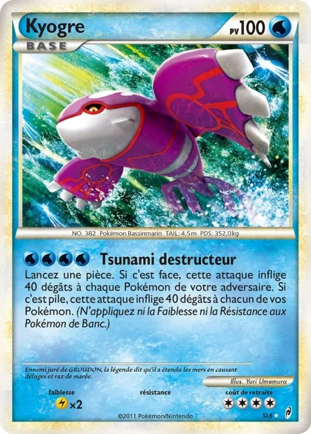 Carte Kyogre