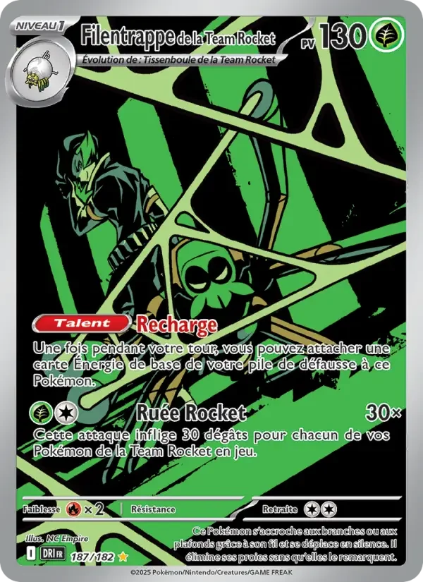 Carte Filentrappe de la Team Rocket