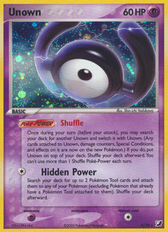 Carte Pokémon Zarbi — Forces Cachées