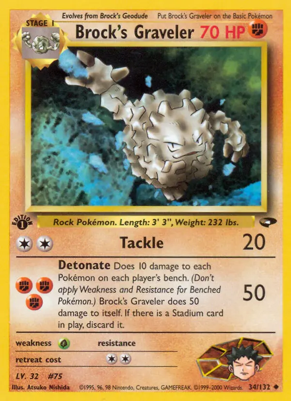 Carte Brock's Gravalanch
