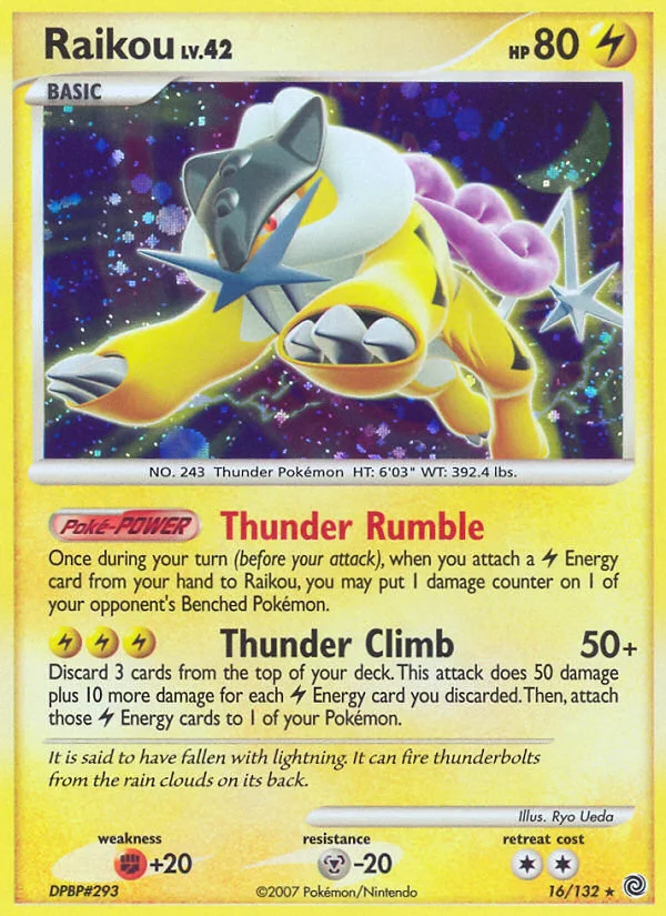 Carte Raikou