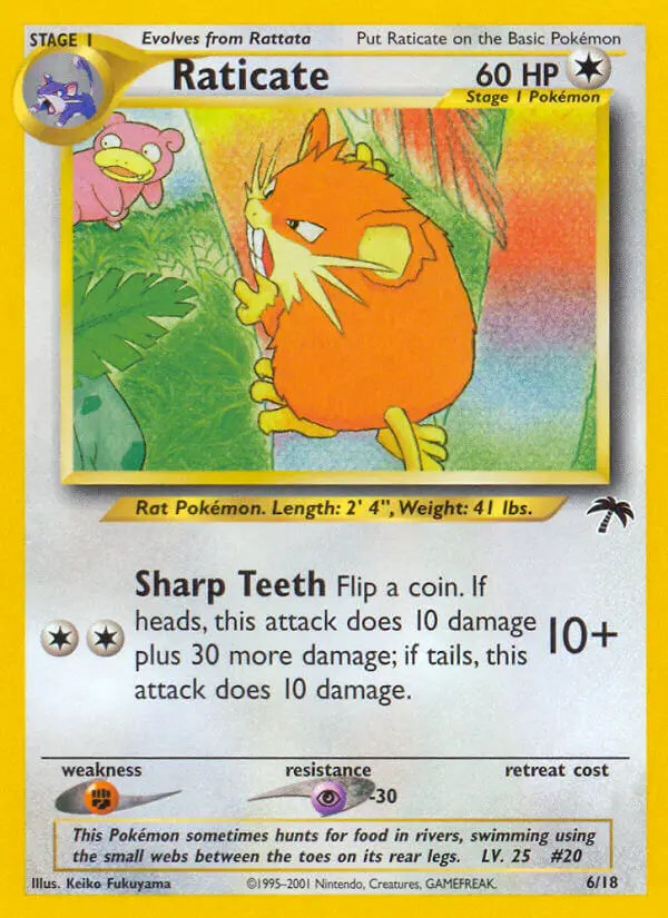 Carte Raticate