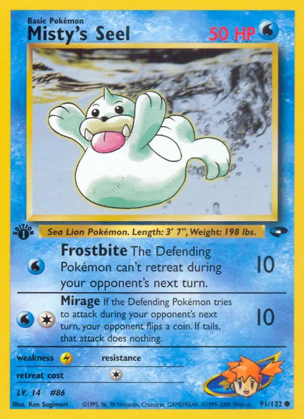 Carte Misty's Otaria