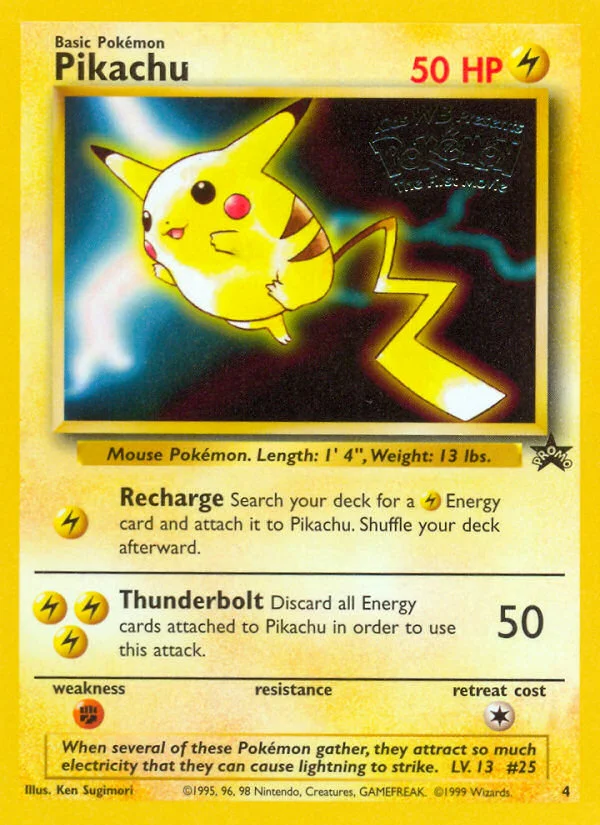 Carte Pikachu