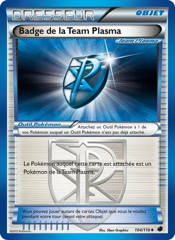 Carte Badge de la Team Plasma