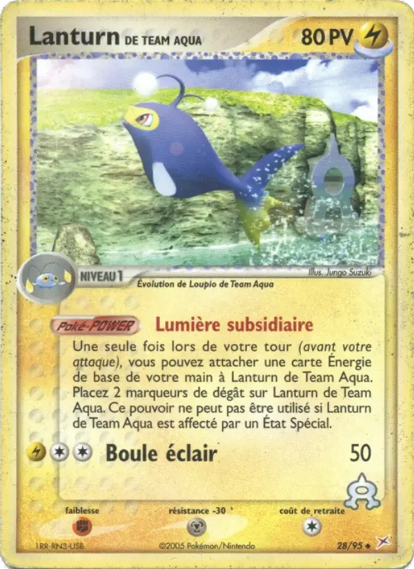 Carte Lanturn de Team Aqua