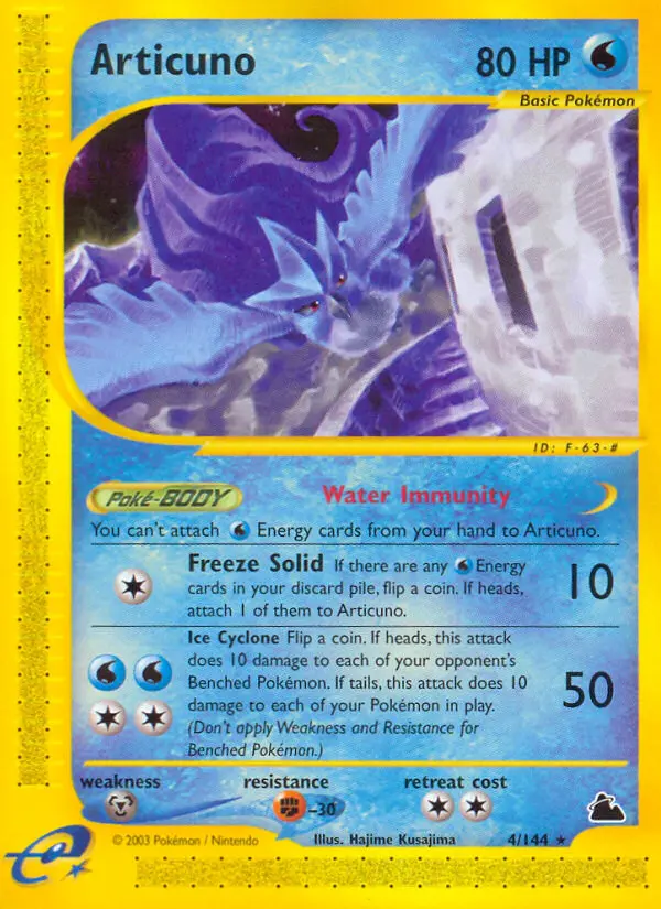 Carte Articuno