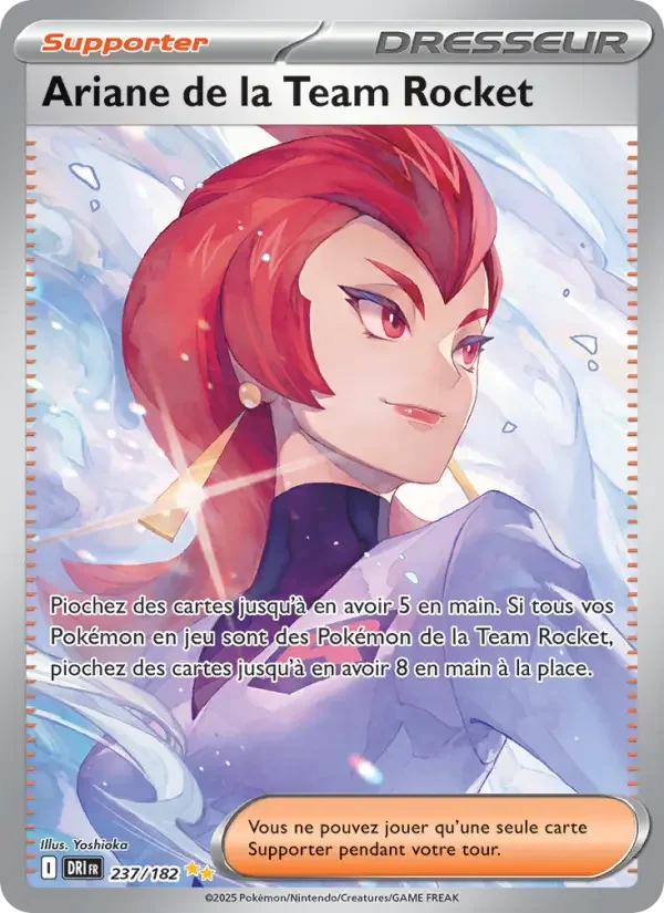 Carte Ariane de la Team Rocket