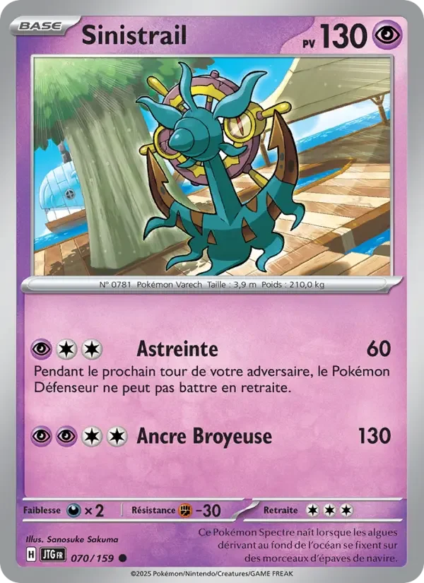 Carte Sinistrail