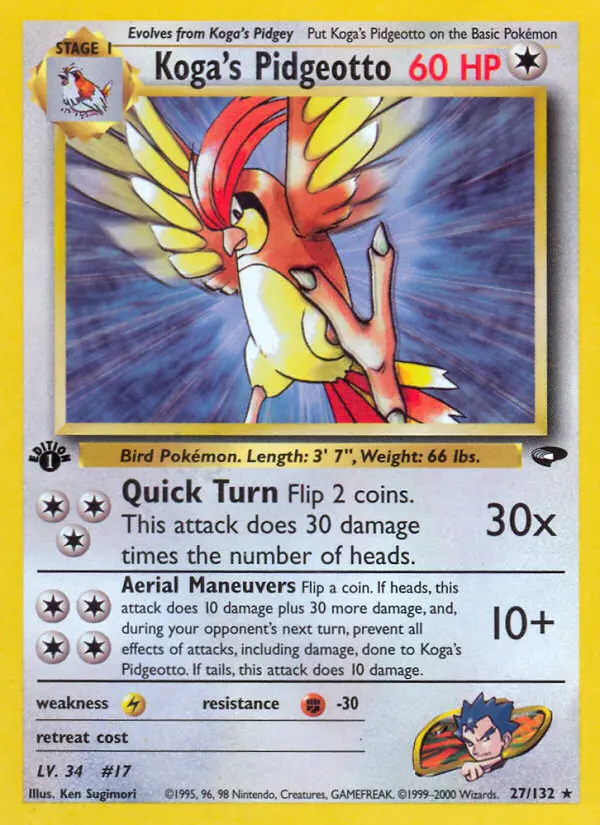 Carte Koga's Roucoups