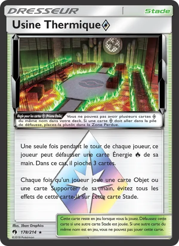 Carte Usine Thermique ◇