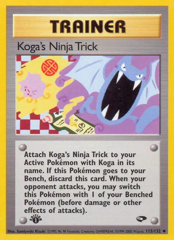 Carte Koga's Ninja Trick