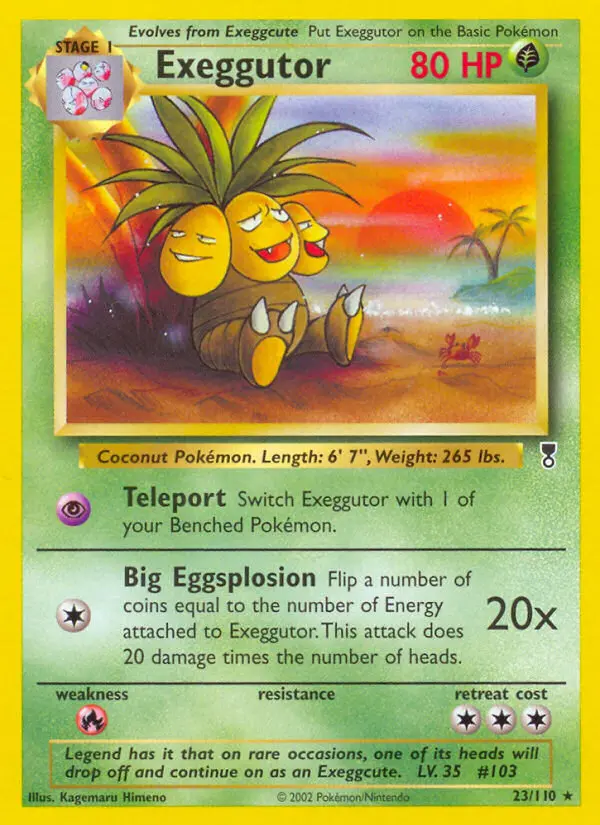 Carte Exeggutor