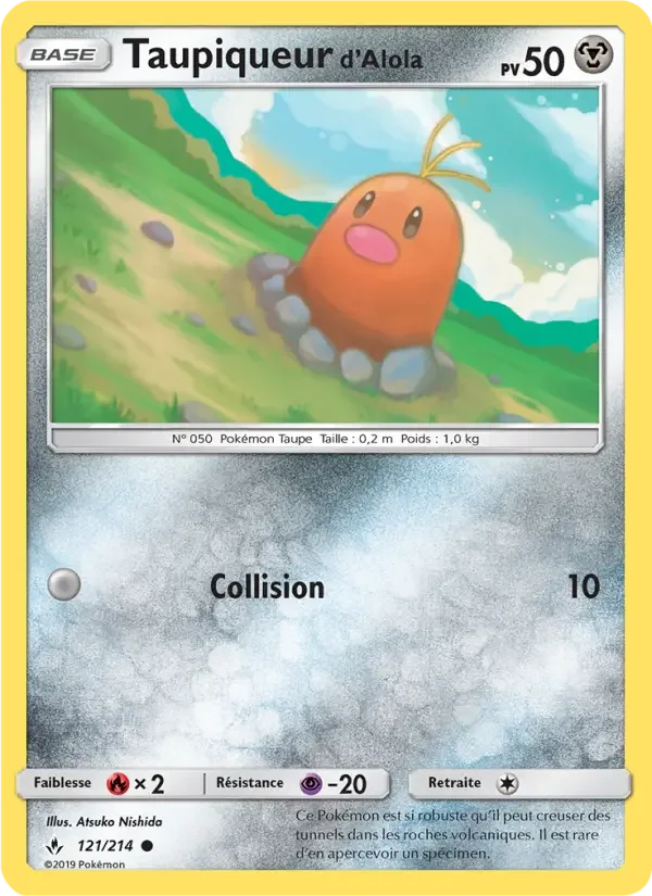 Carte Taupiqueur d’Alola