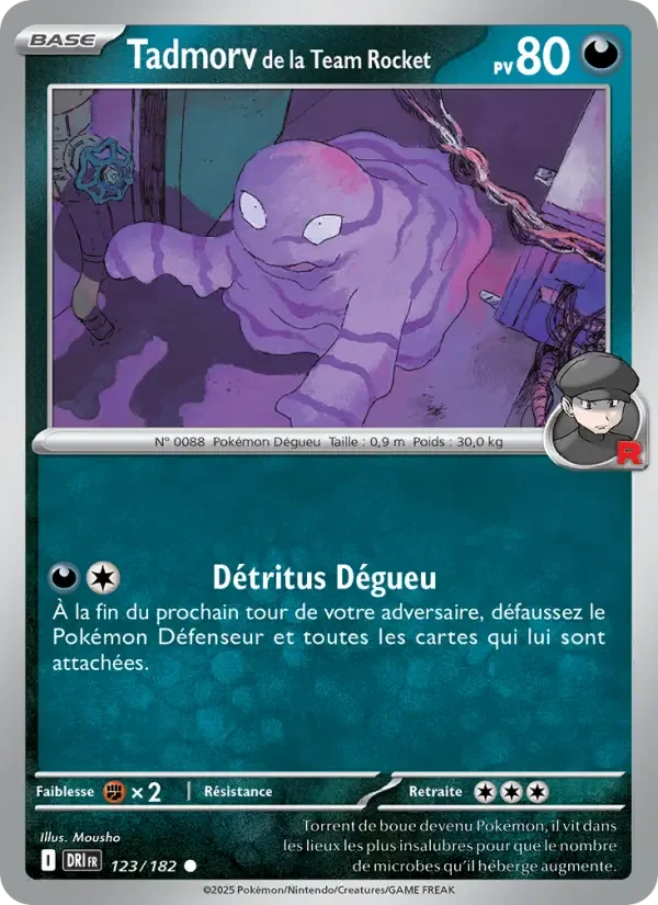 Carte Tadmorv de la Team Rocket